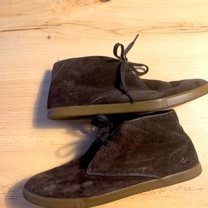 Lacoste arona brown suede